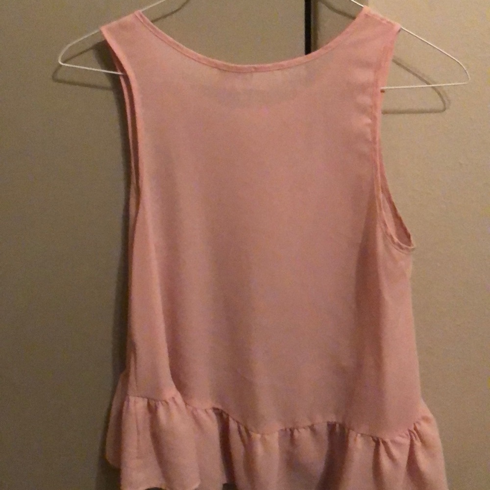 Peplum style shirt